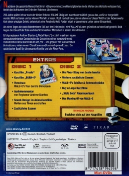WALL•E - 2-Disc Special Edition - (Vermietrecht) - Doppel-DVD - Neu & OVP